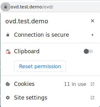 OWA Clipboard Permission Denied