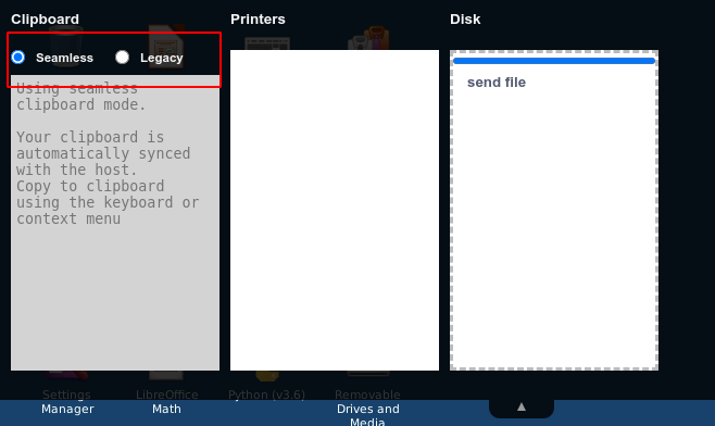 OWA Clipboard modes