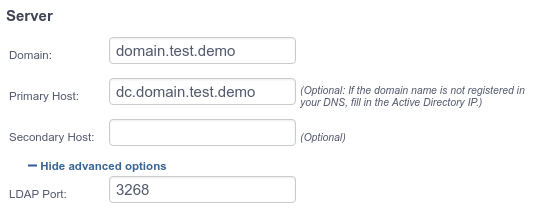 Multiple domains